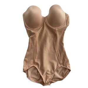 Spanx Boostie-Yay! Nude Bustier Medium 36B 34C 32D